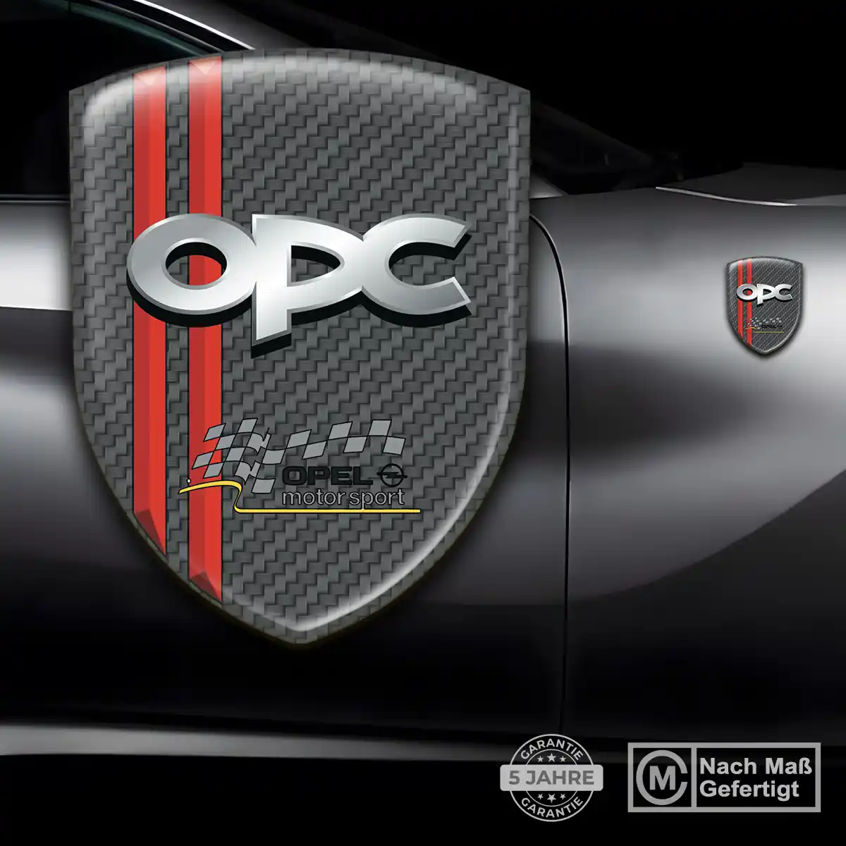 Opel Emblem Aufkleber Wappen Interieurdesign