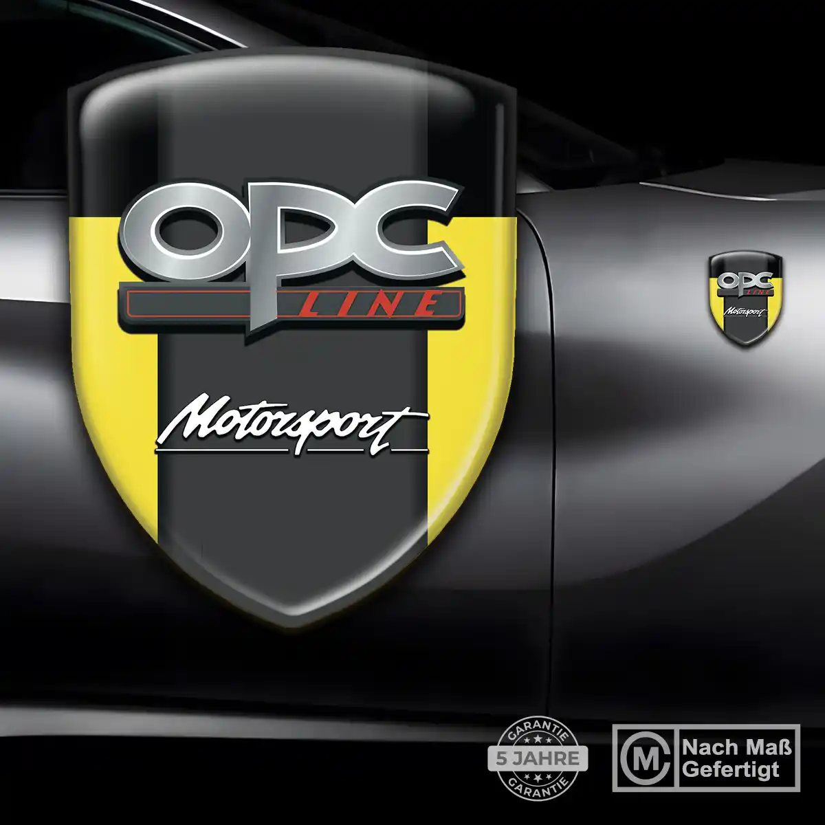 Opel Emblem Aufkleber Wappen Premium-Edition
