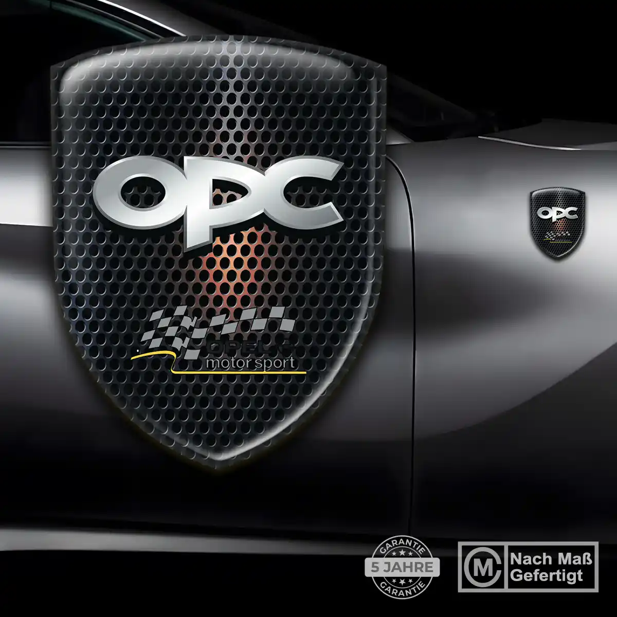 Opel Emblem Aufkleber Wappen Stilvolles Design