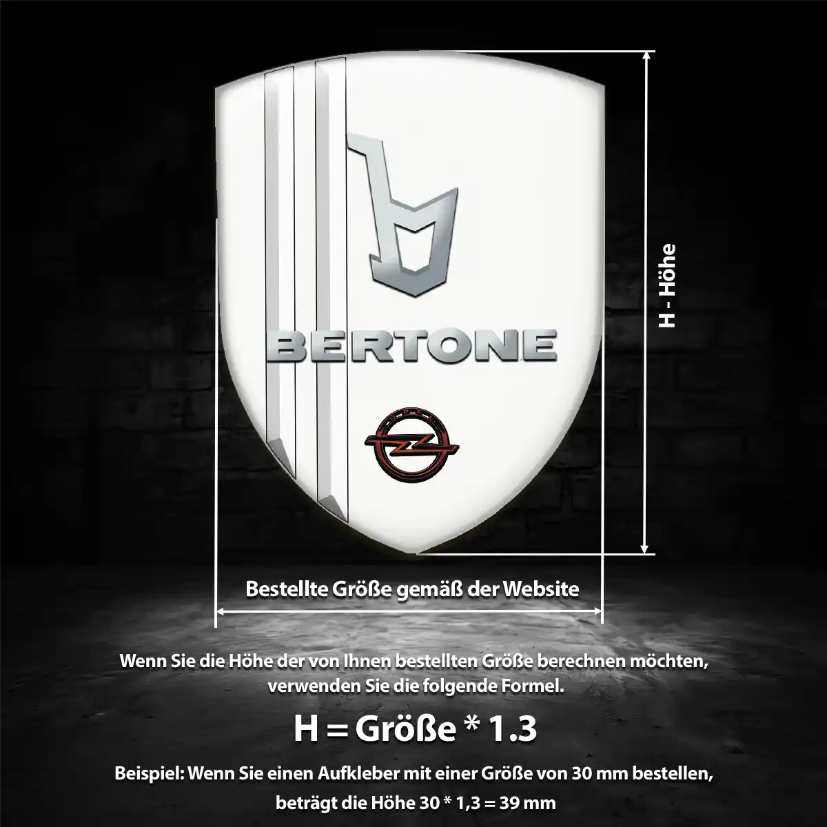 Opel Emblem Ausdrucksstarkes Design