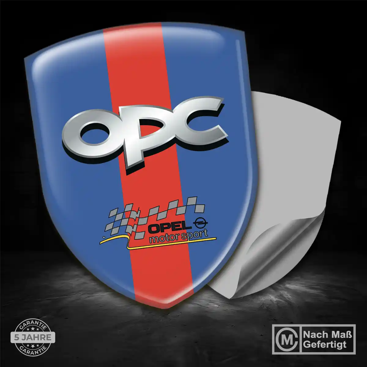 Opel Emblem Auto Tuningfahrzeug