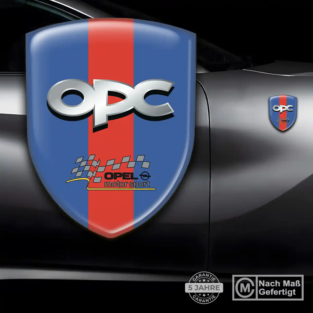 Opel Emblem Auto Tuningfahrzeug