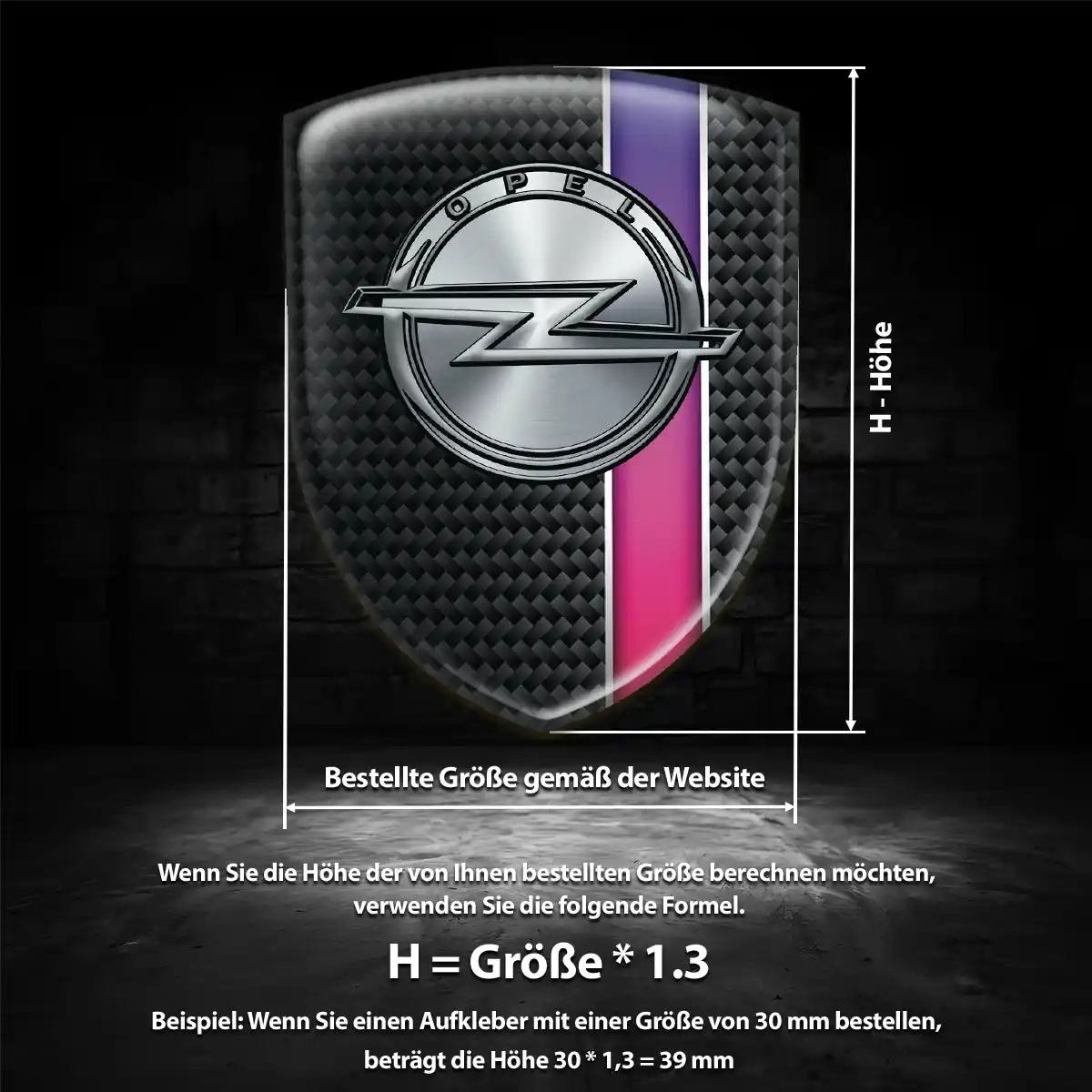 Opel Emblem Interieurdesign