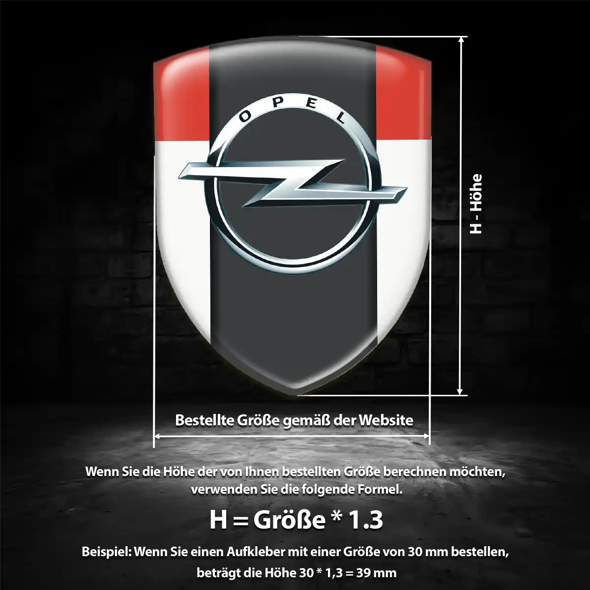 Opel Emblem Limitierte Auflage