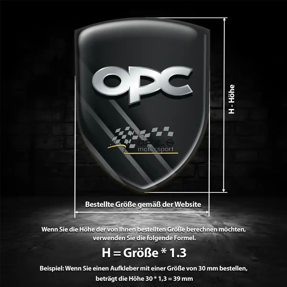 Opel Emblem Modernes Design