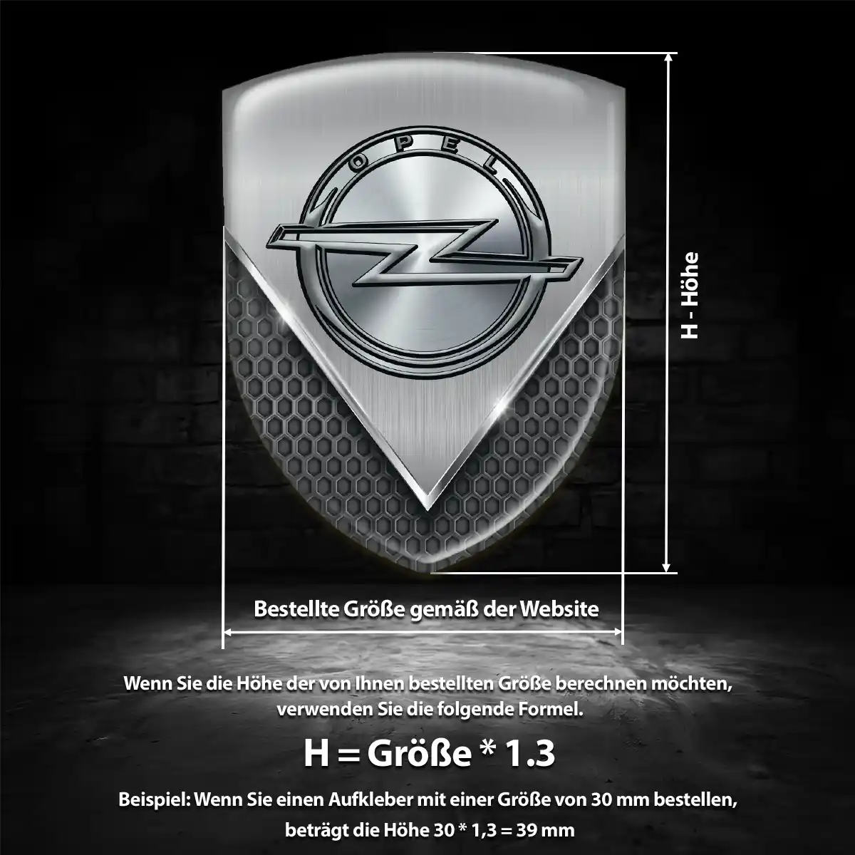Opel Emblem Premium-Edition