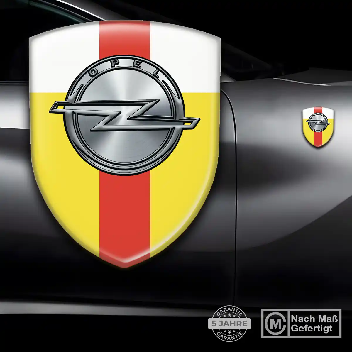 Opel Emblem Wappen Aufkleber Anspruchsvolles Design