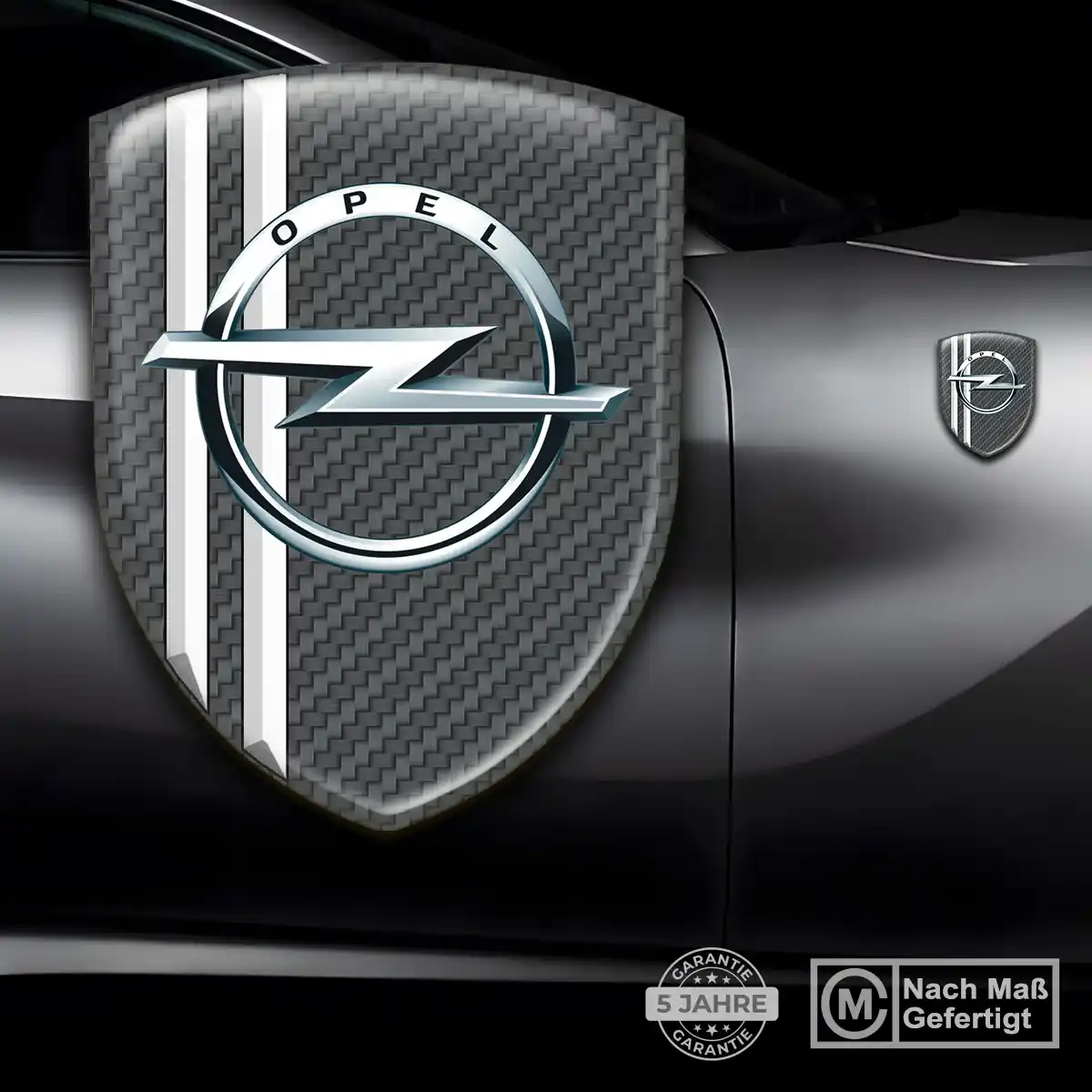 Opel Emblem Wappen Aufkleber Auto Exterieurdesign