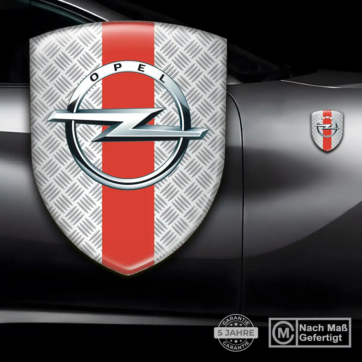Opel Emblem Wappen Aufkleber Auto Premium-Edition