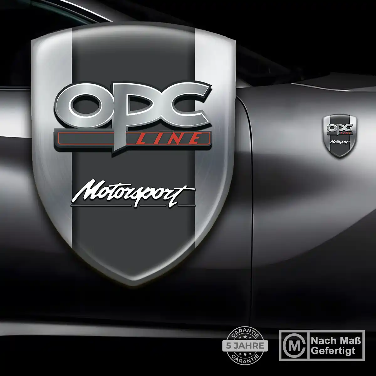 Opel Emblem Wappen Aufkleber Interieurdesign