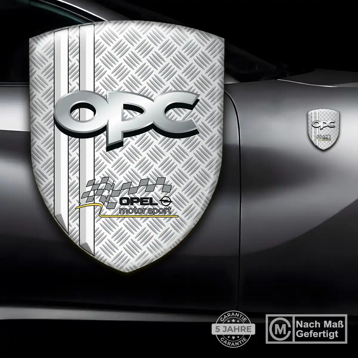 Opel Emblem Wappen Aufkleber Luxus-Edition