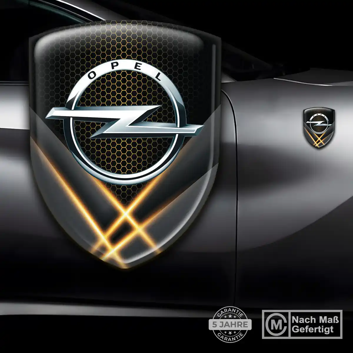 Opel Emblem Wappen Auto Stilvolles Design