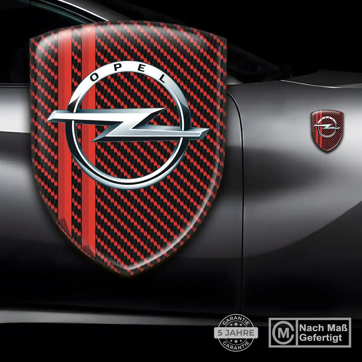 Opel Emblem Wappen Auto Tuningfahrzeug