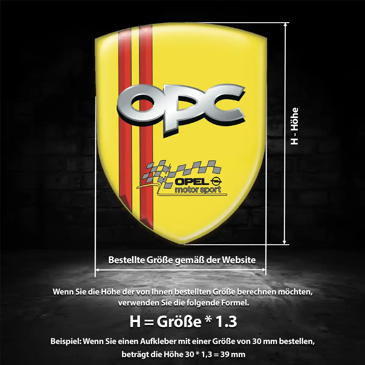Opel Emblem Wappen Modernes Design