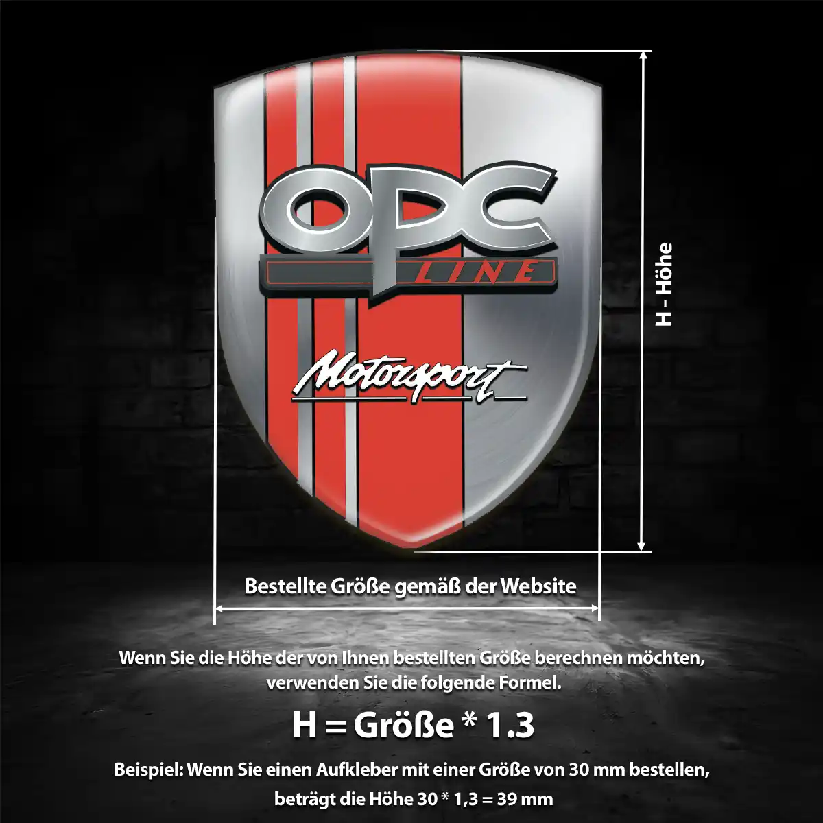 Opel Emblem Wappen Premium-Edition