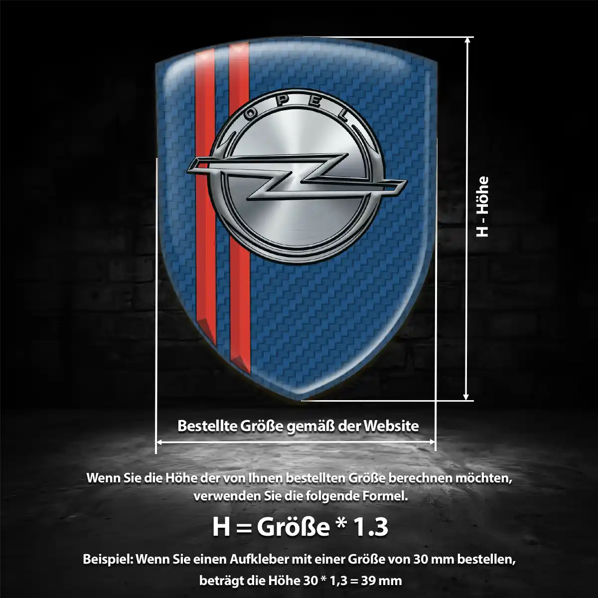 Opel Embleme Auto Limitierte Auflage