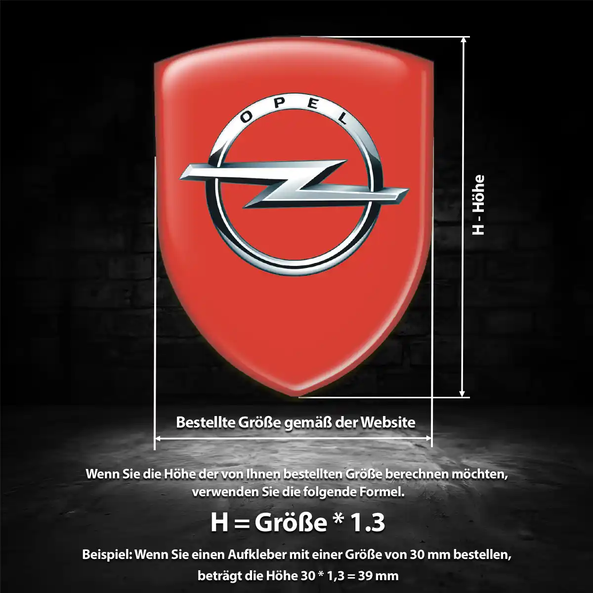 Opel Embleme Edles Design