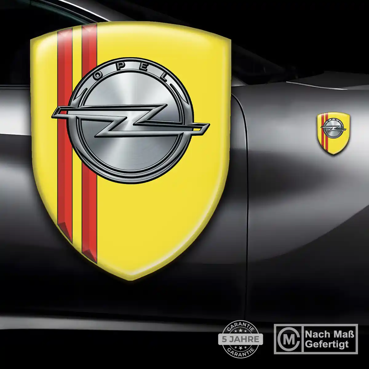 Opel Embleme Silikon Aufkleber Auto Edles Design