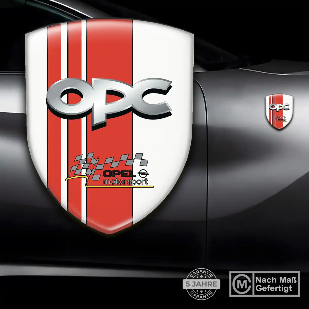 Opel Embleme Silikon Aufkleber Auto Hochwertiges Harz