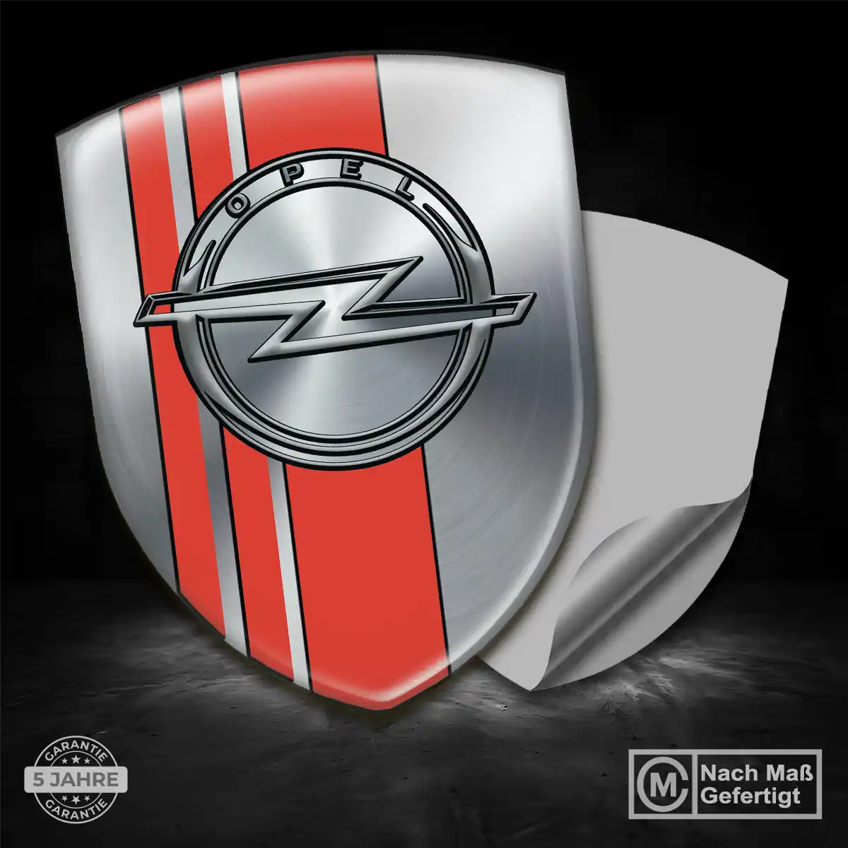 Opel Embleme Silikon Aufkleber Auto Limitierte Auflage
