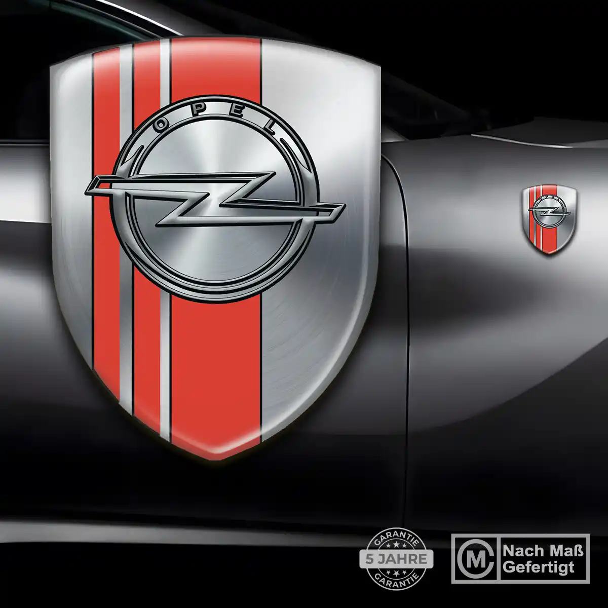 Opel Embleme Silikon Aufkleber Auto Limitierte Auflage