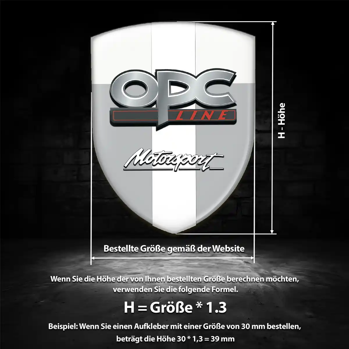 Opel Embleme Silikon Aufkleber Auto Premium-Edition