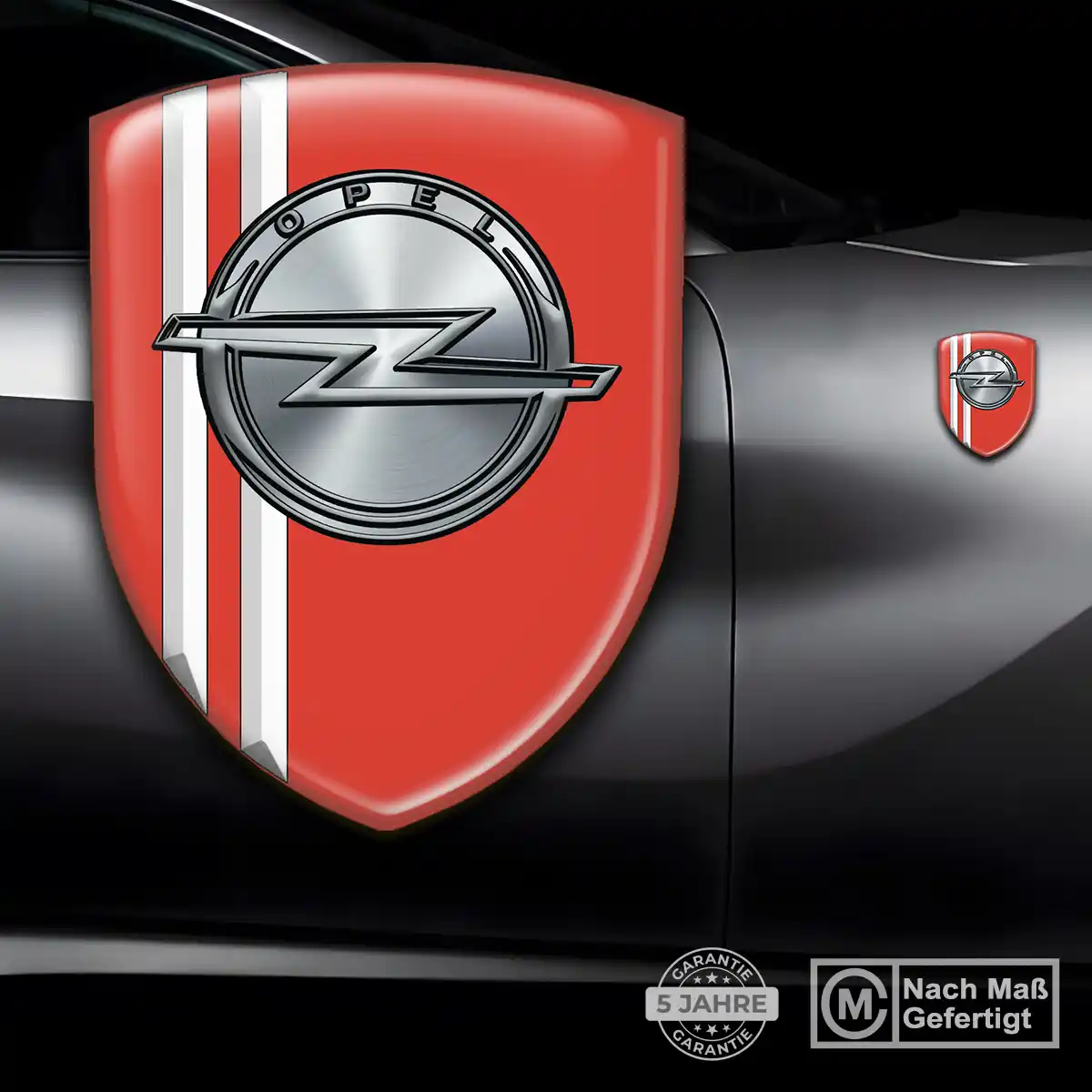 Opel Embleme Silikon Aufkleber Auto Tuningfahrzeug
