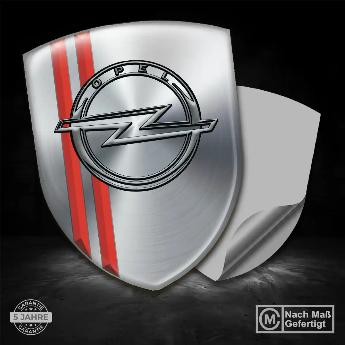 Opel Embleme Silikon Aufkleber Edles Design