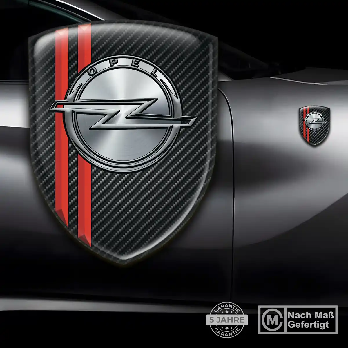 Opel Embleme Silikon Aufkleber Exterieurdesign