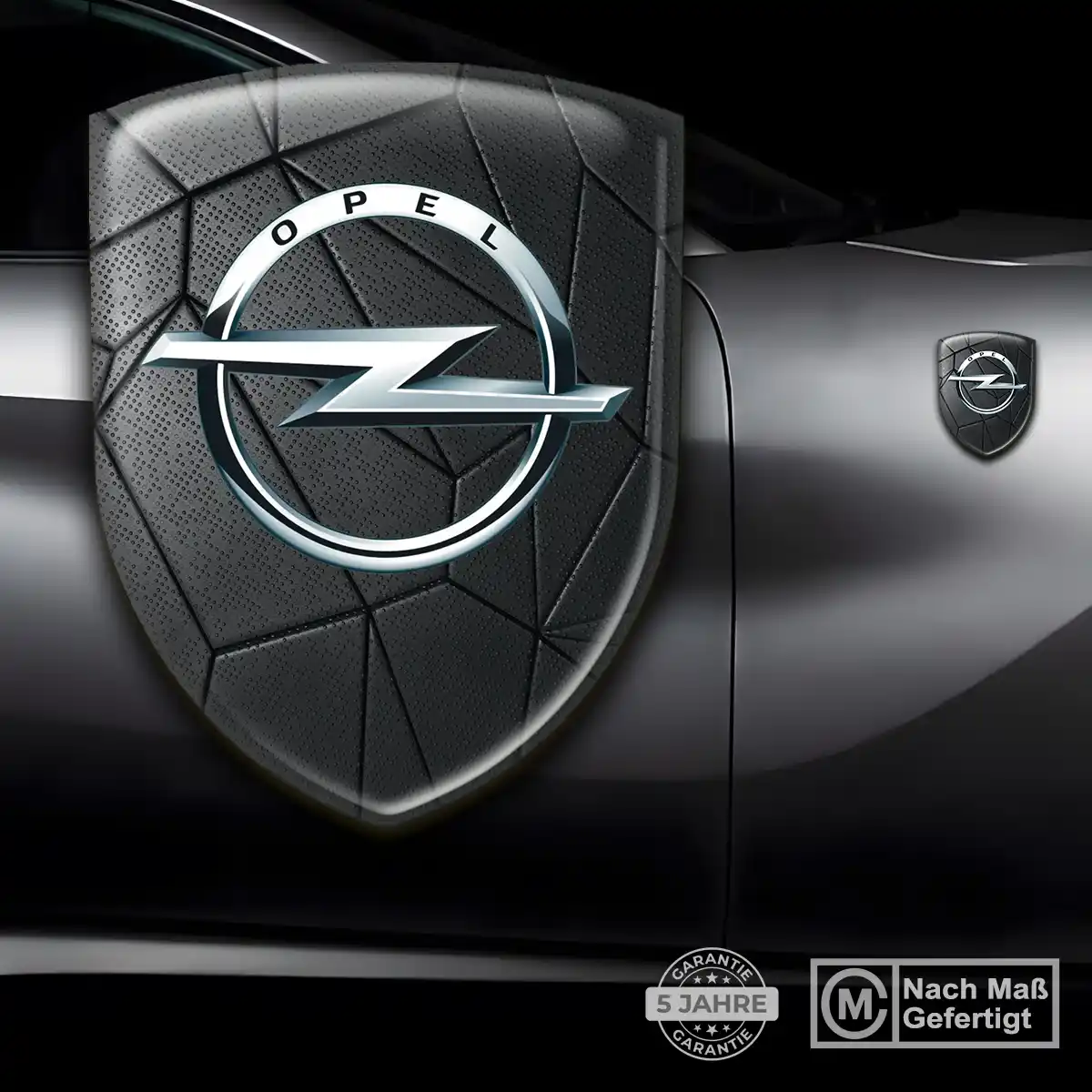 Opel Embleme Silikon Aufkleber Premium-Edition