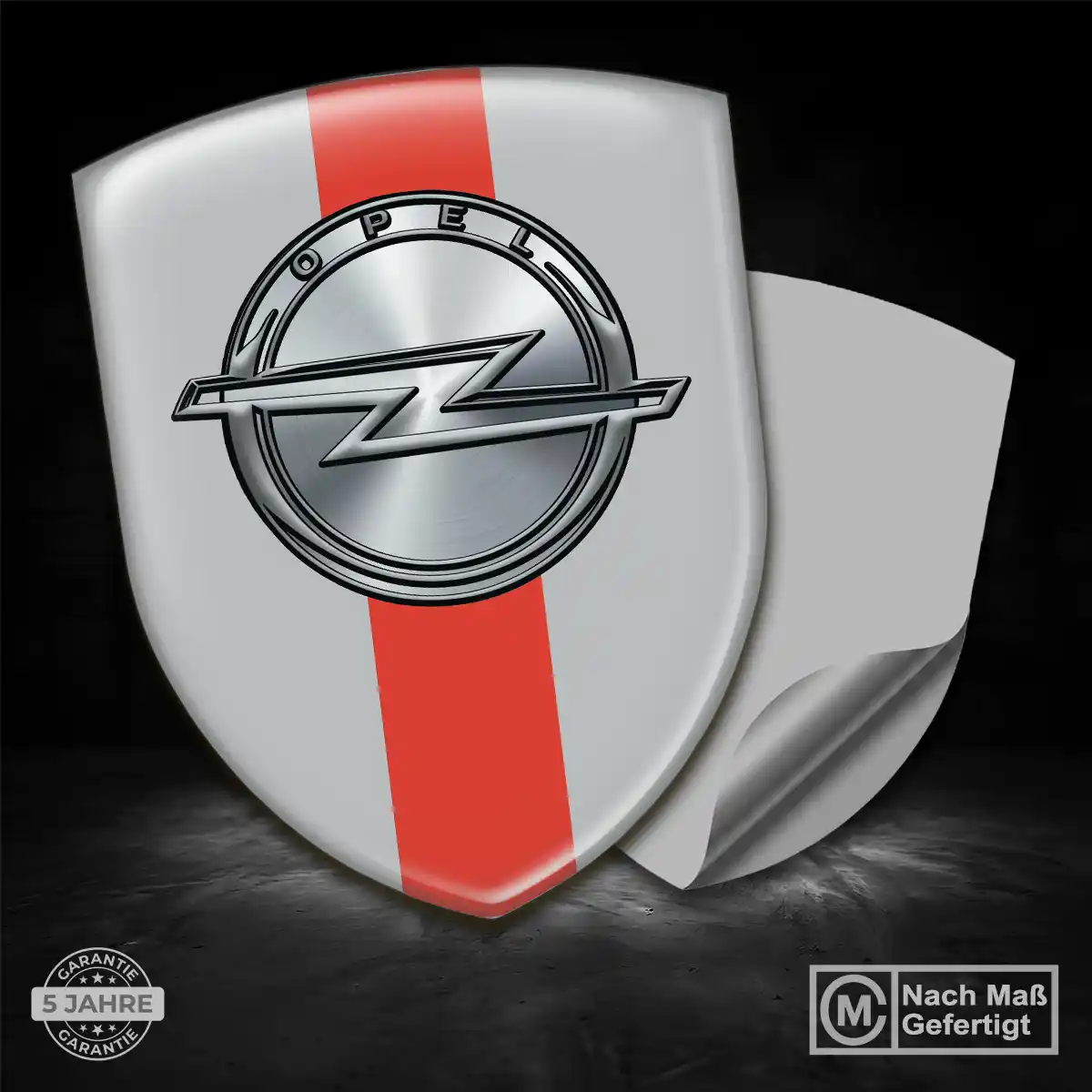 Opel Embleme Silikon Aufkleber Premiumqualität