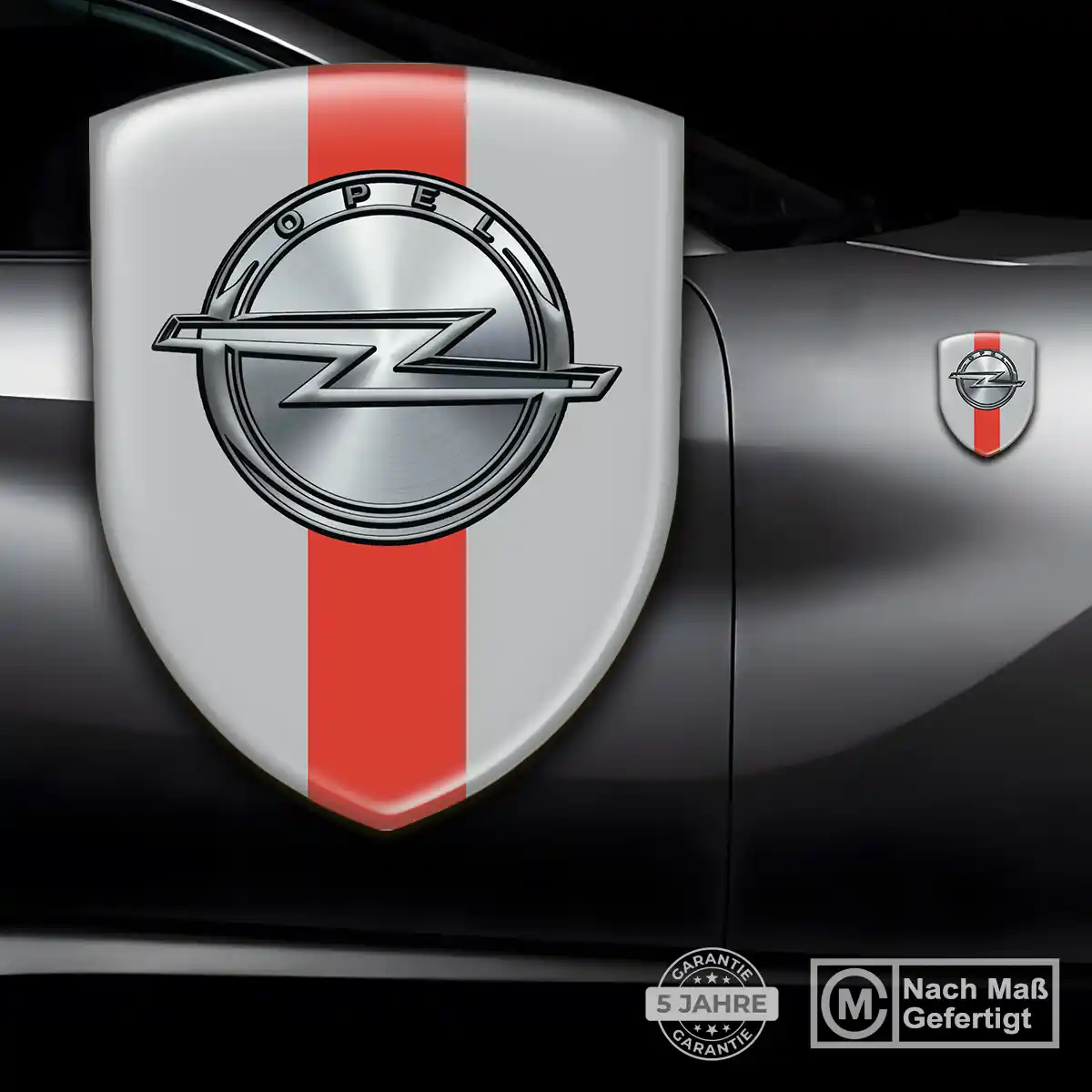 Opel Embleme Silikon Aufkleber Premiumqualität