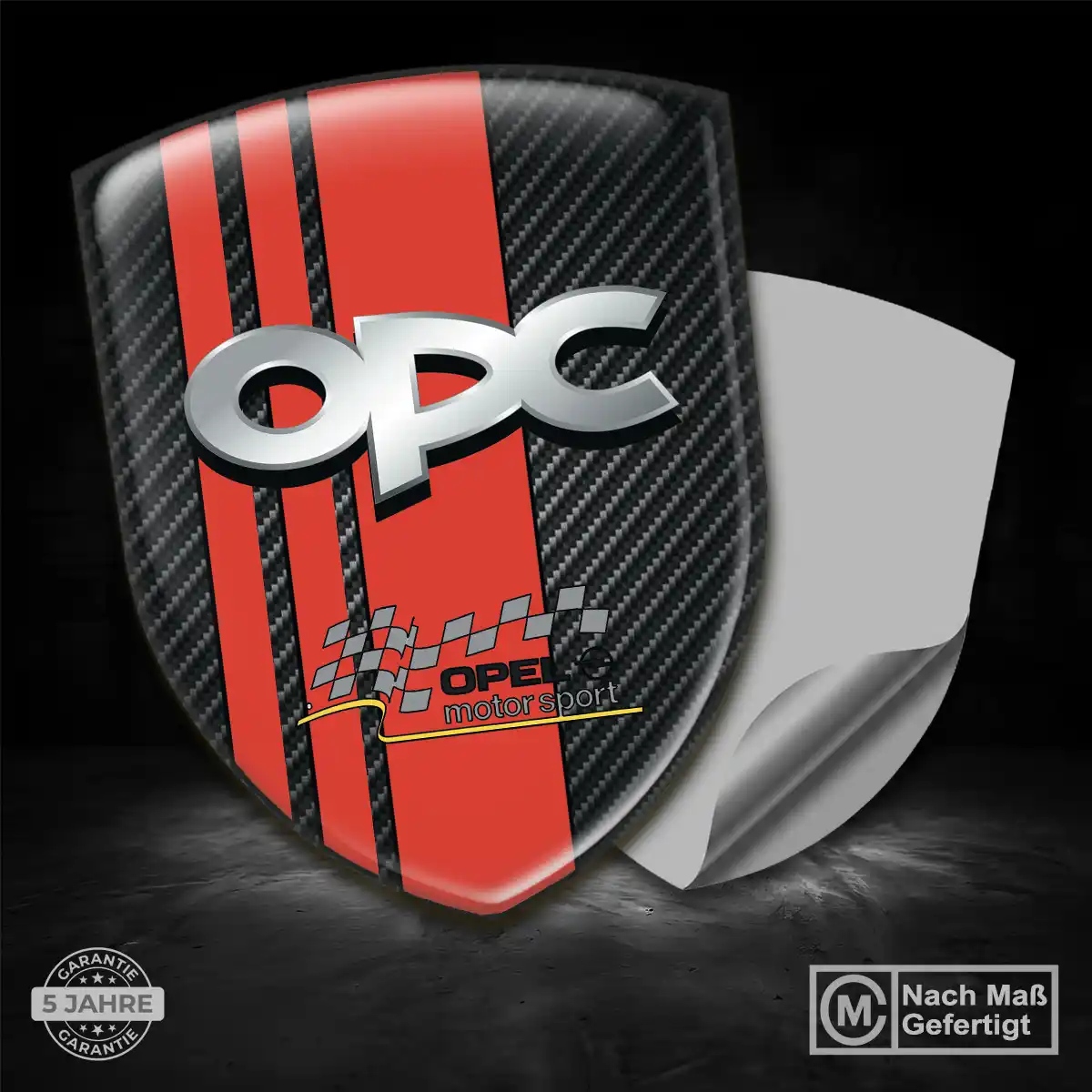 Opel Embleme Tuningfahrzeug