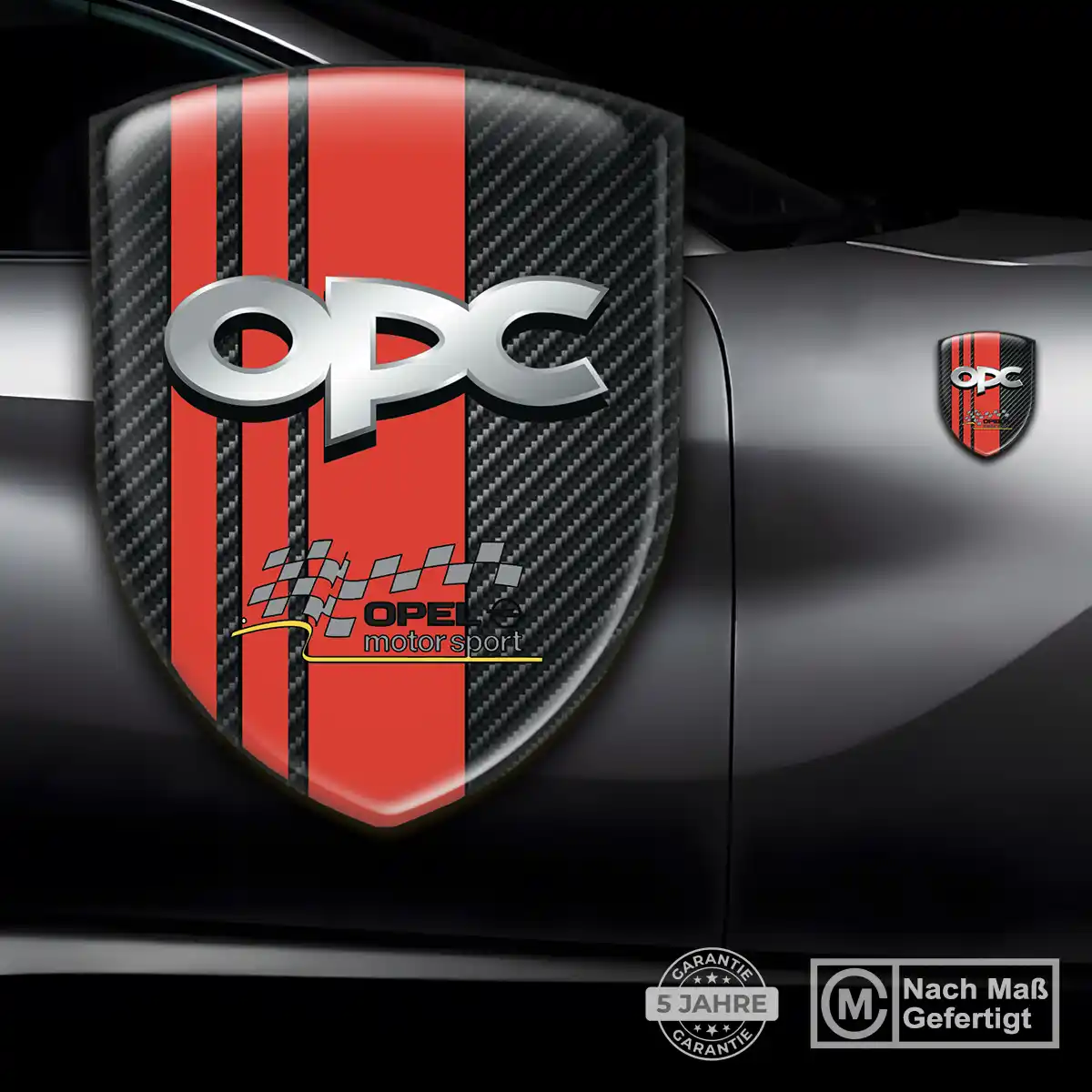 Opel Embleme Tuningfahrzeug