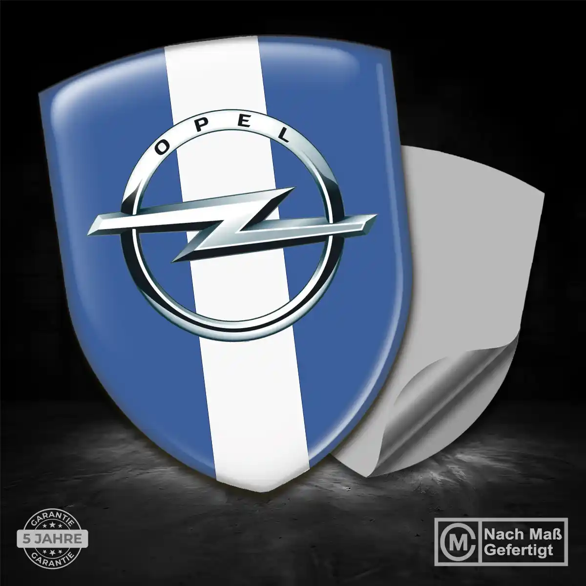 Opel Silikon Aufkleber Anspruchsvolles Design