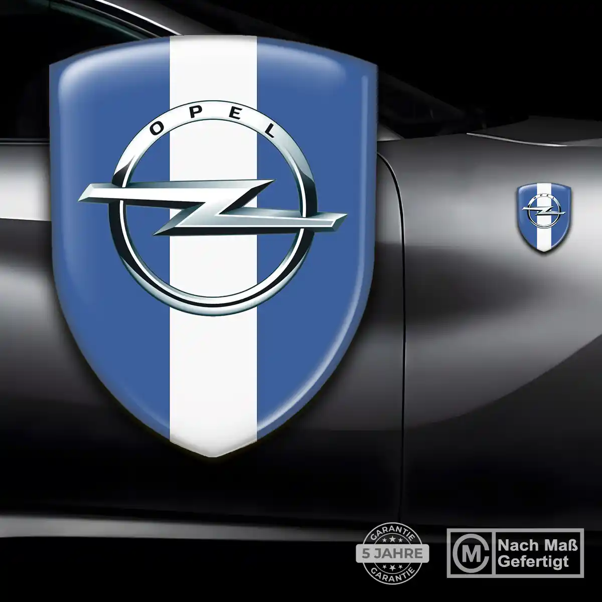 Opel Silikon Aufkleber Anspruchsvolles Design