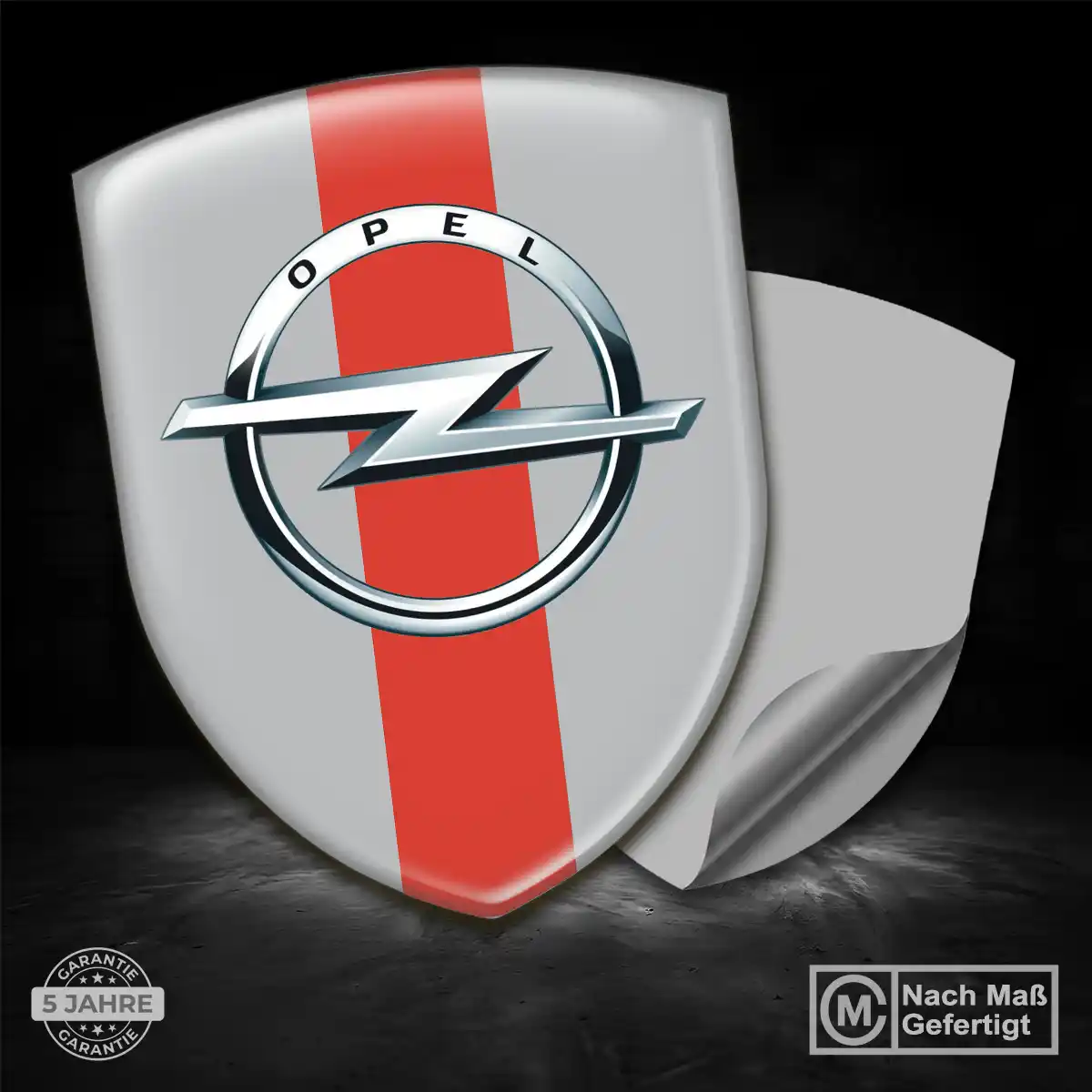 Opel Silikon Aufkleber Ausdrucksstarkes Design