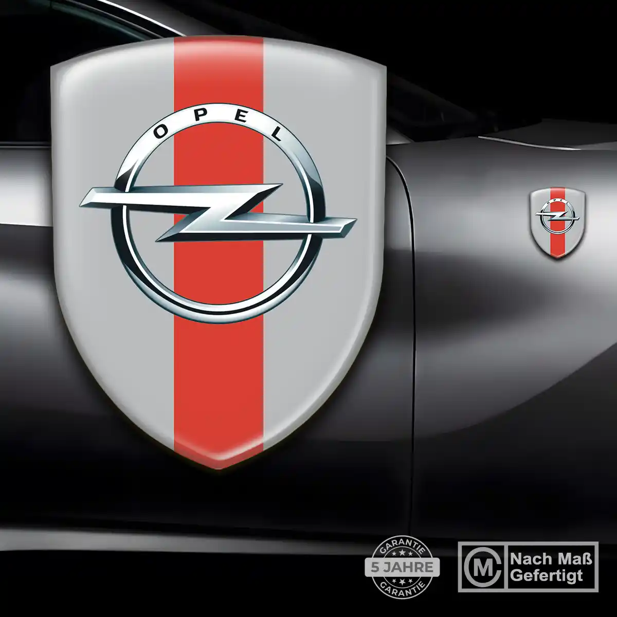 Opel Silikon Aufkleber Ausdrucksstarkes Design
