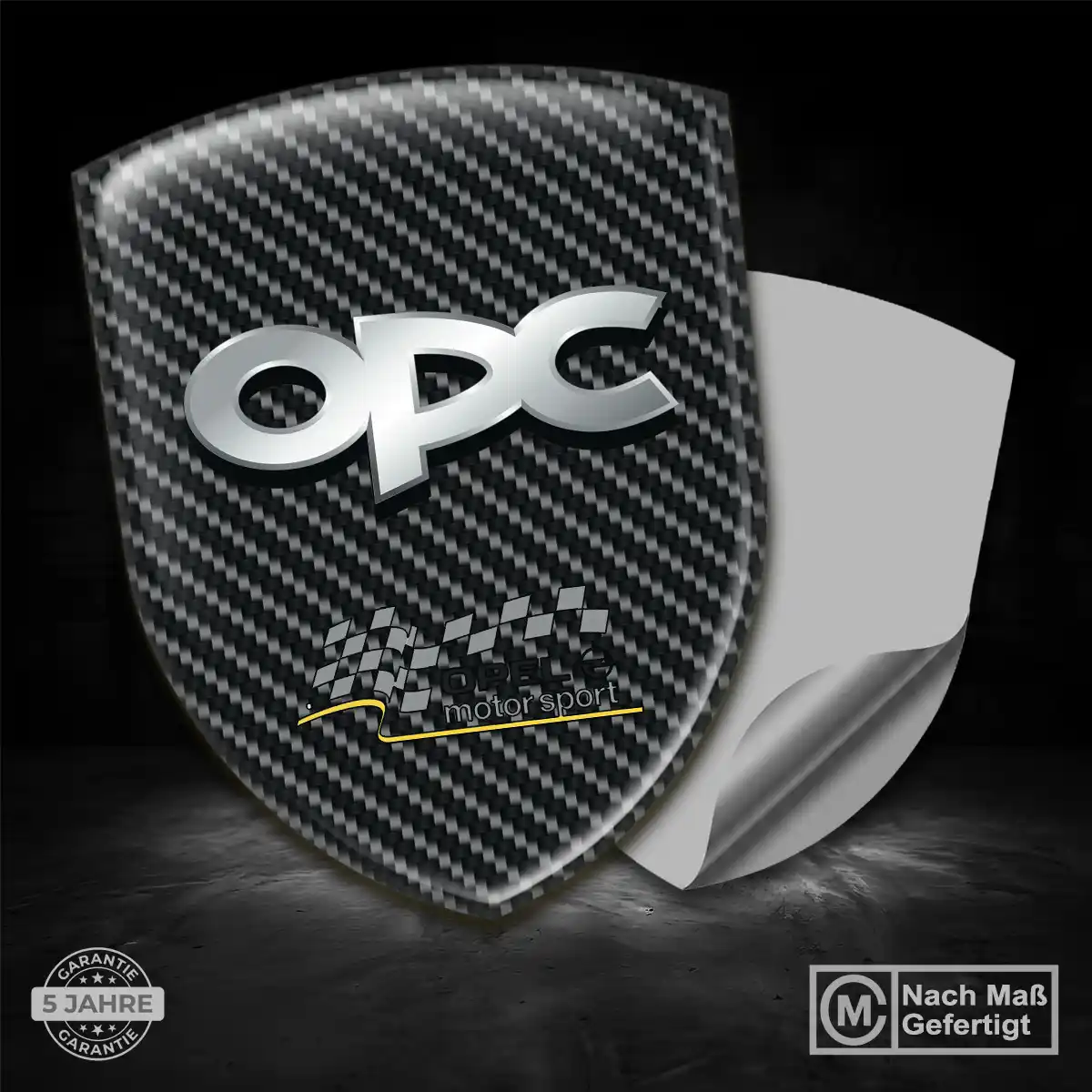 Opel Silikon Aufkleber Embleme Auto Exterieurdesign
