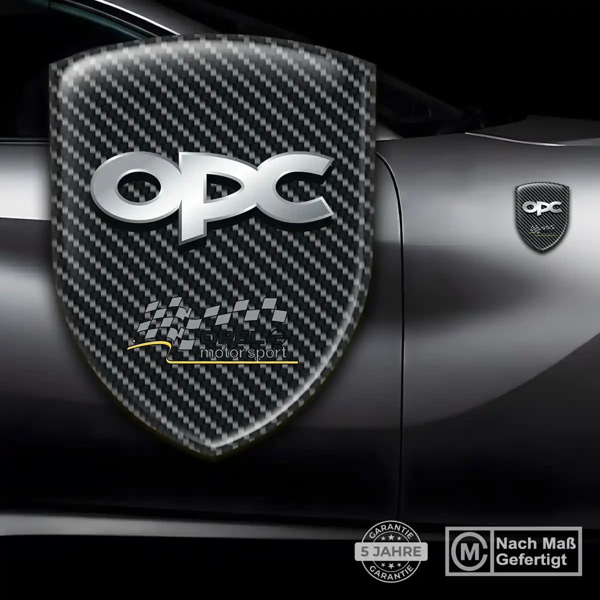 Opel Silikon Aufkleber Embleme Auto Exterieurdesign