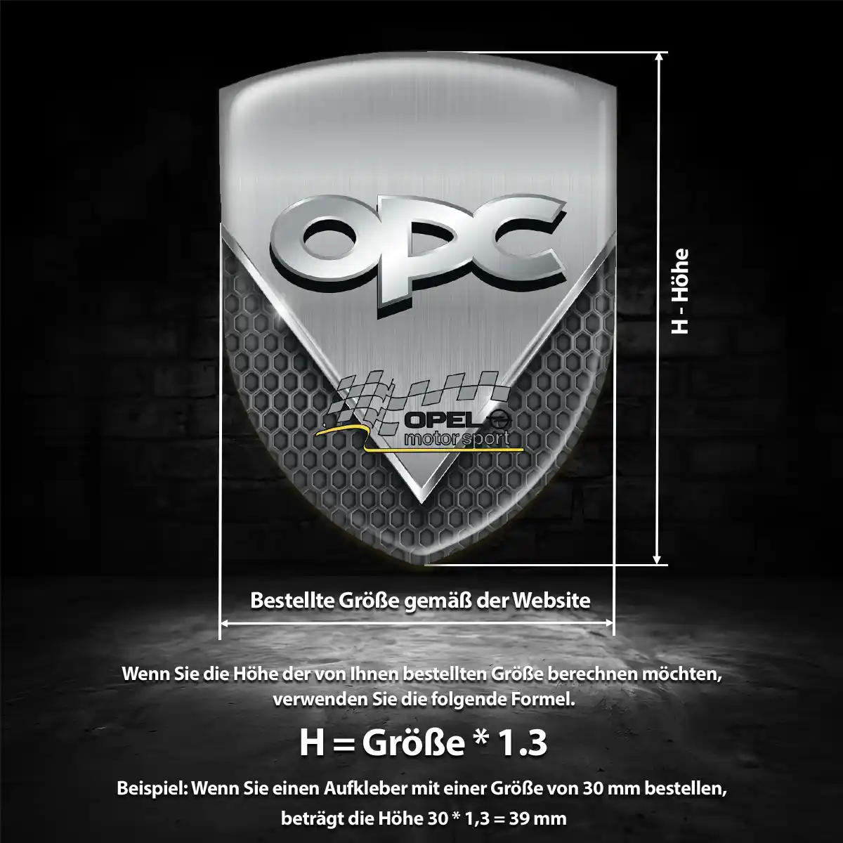 Opel Silikon Aufkleber Embleme Auto Hohe Qualität