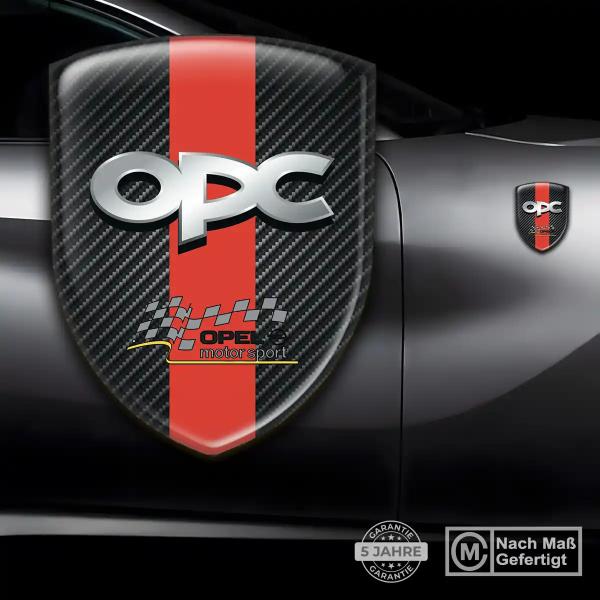 Opel Silikon Aufkleber Embleme Hochwertiges Harz