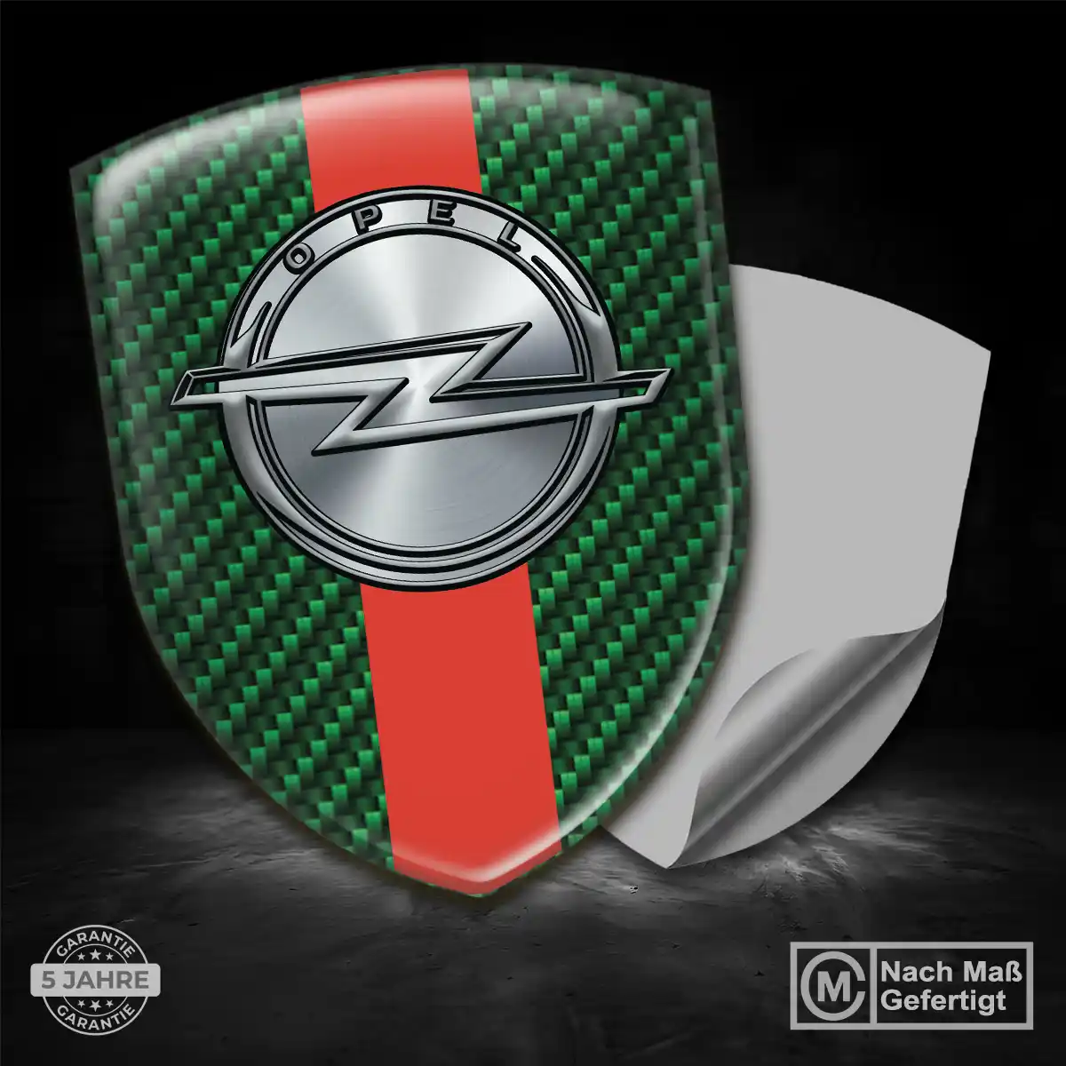 Opel Silikon Aufkleber Embleme Limitierte Auflage