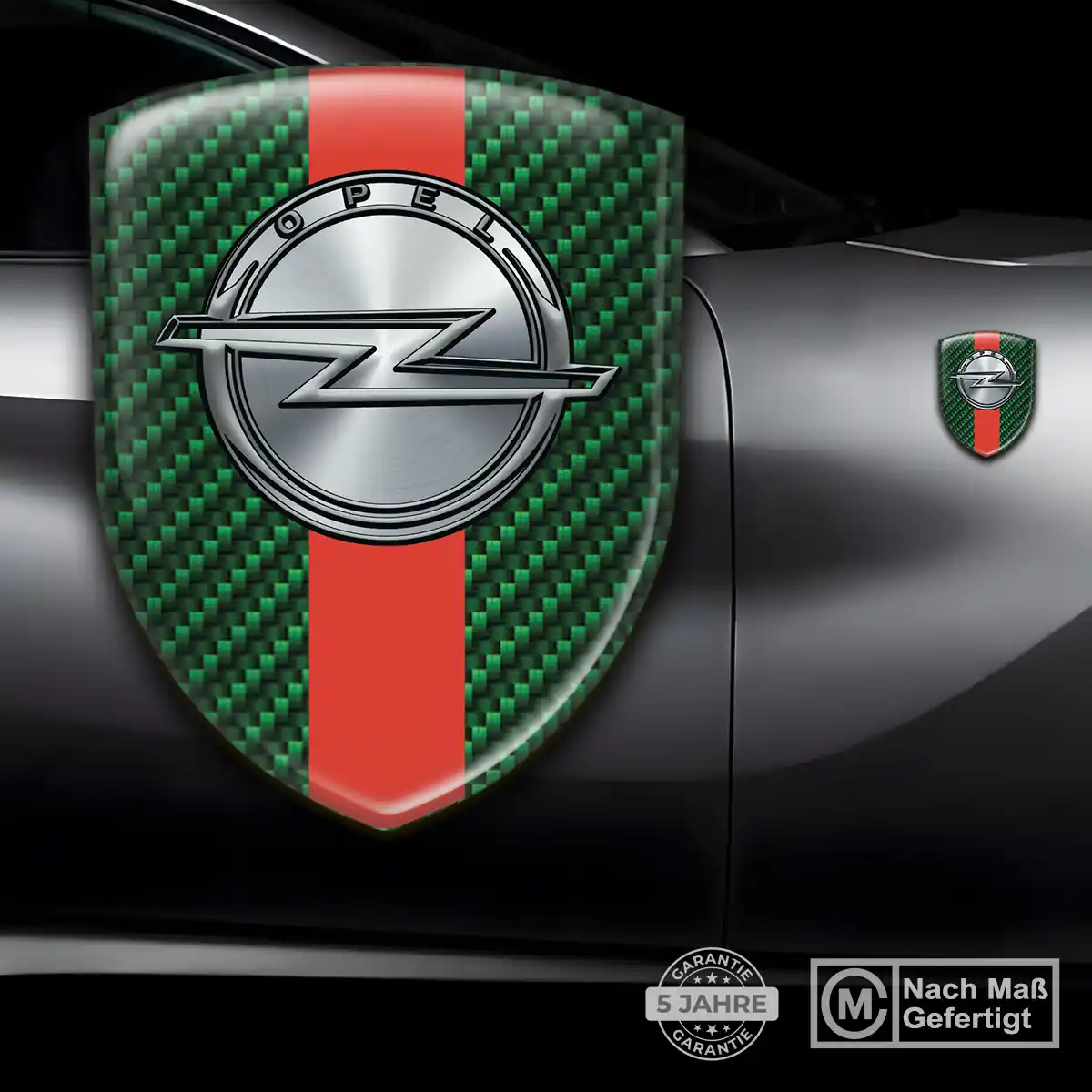 Opel Silikon Aufkleber Embleme Limitierte Auflage