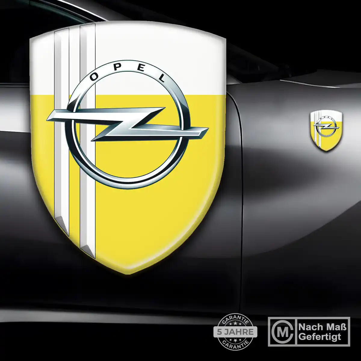Opel Silikon Aufkleber Embleme Luxus-Edition