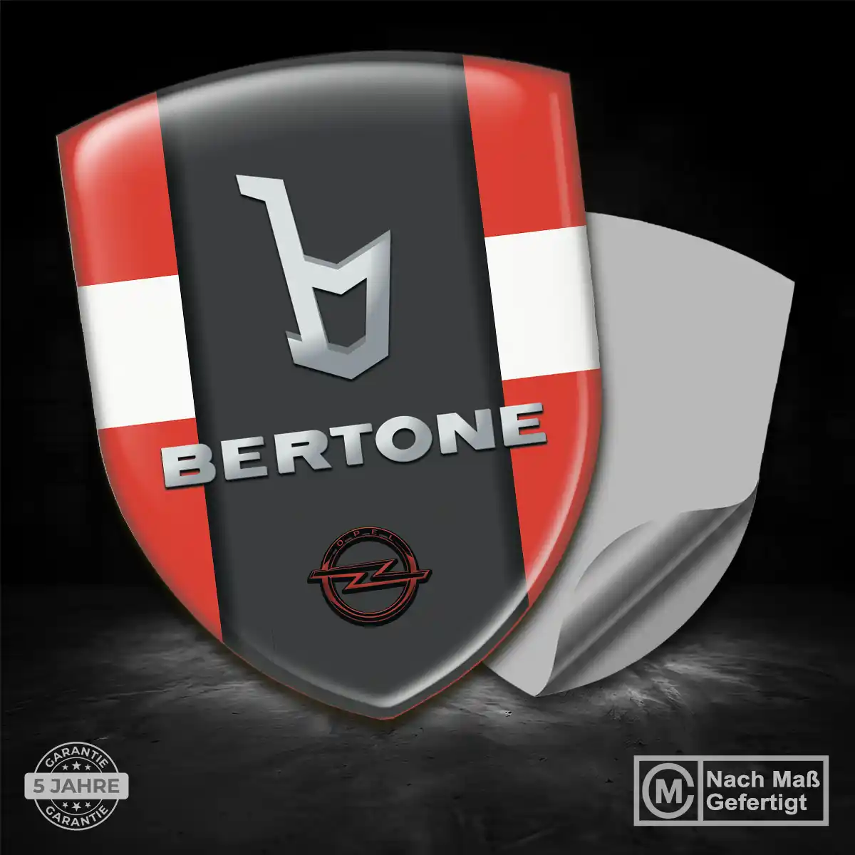 Opel Silikon Aufkleber Embleme Premiumqualität