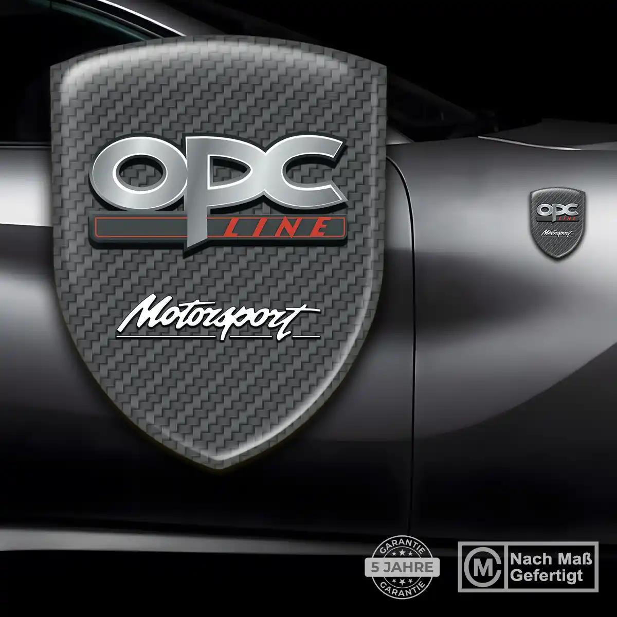 Opel Silikon Aufkleber Exterieurdesign