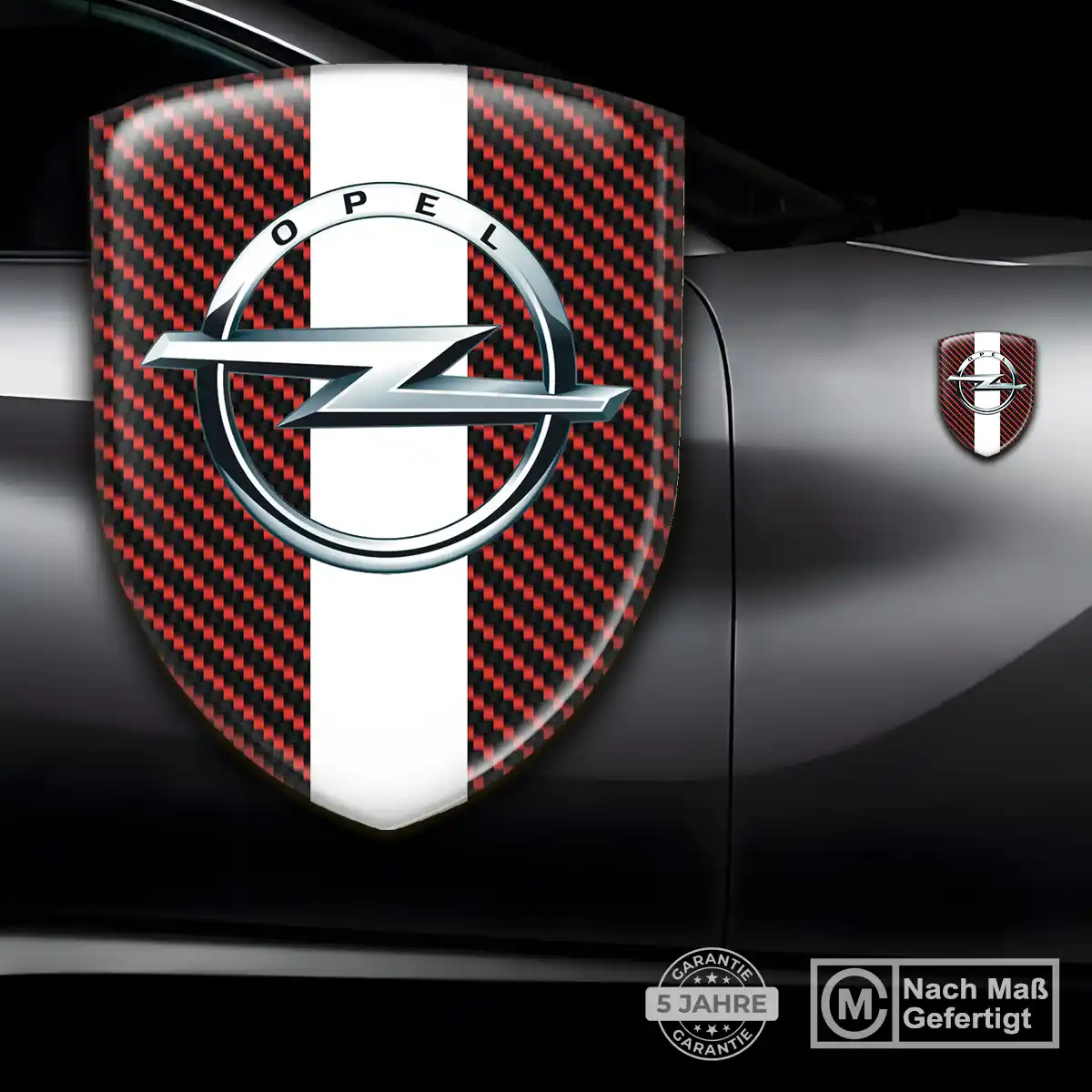 Opel Silikon Aufkleber Stilvolles Design