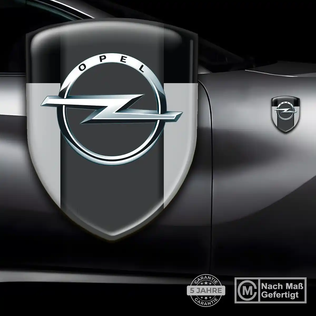 Opel Silikon Aufkleber Tuningfahrzeug