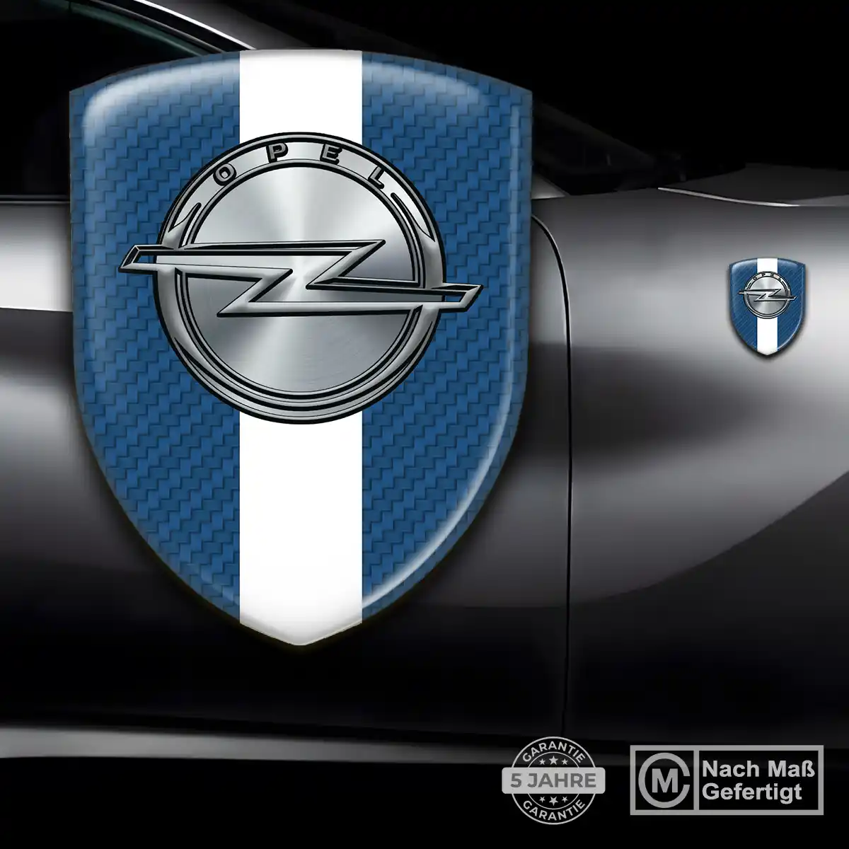 Opel Silikon Aufkleber Wappen Auto Elegantes Design